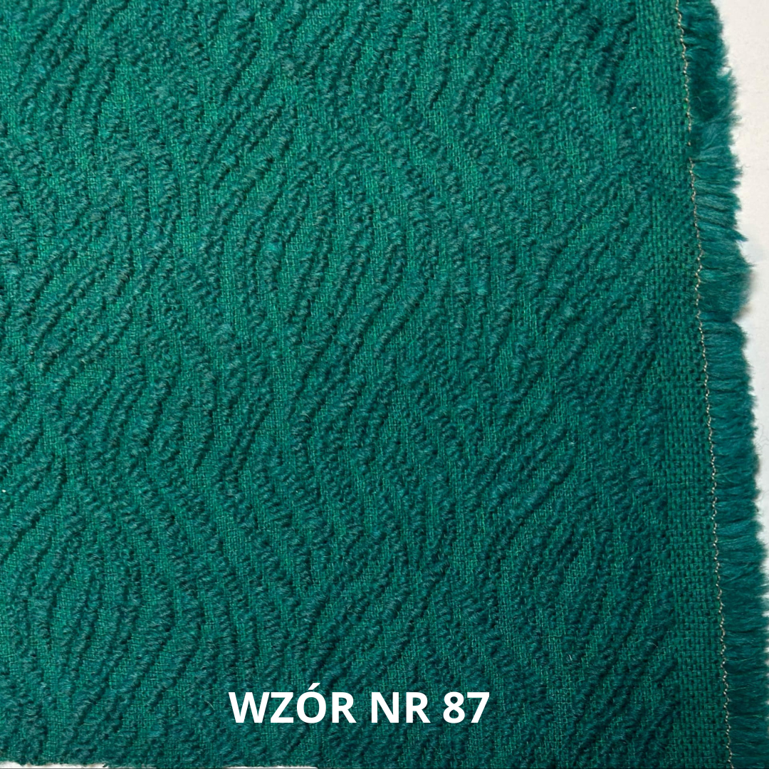 Zielona tkanina wzór, nr 87