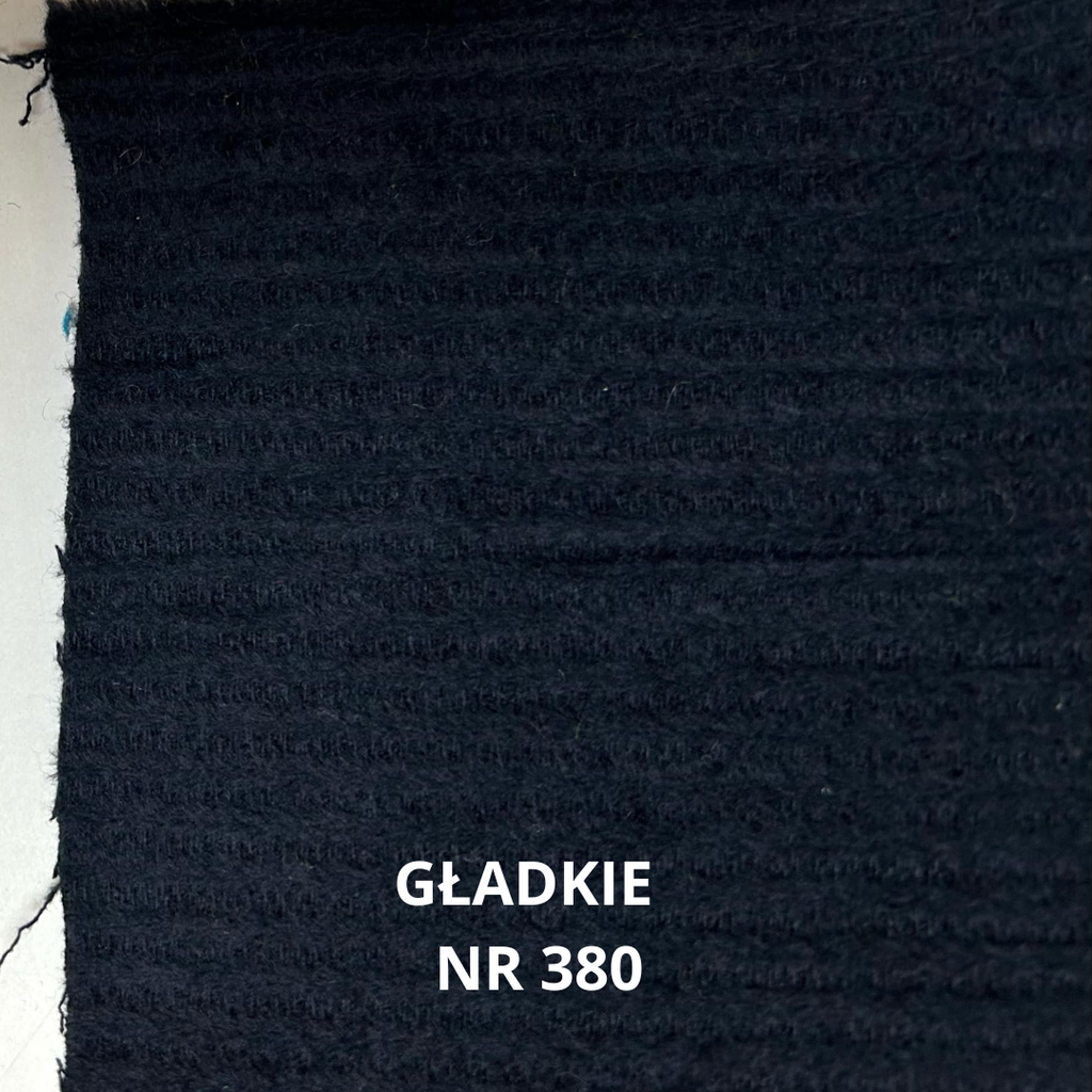 Granatowa wełna, wełniany sztruks nr 380