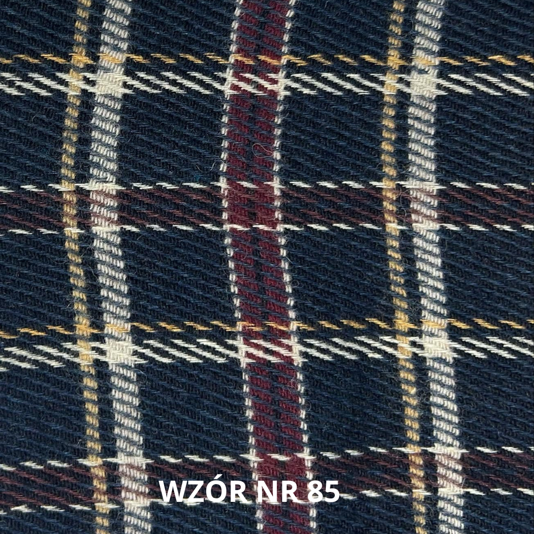 Tkanina w kratę, stroje historyczne, nr 85