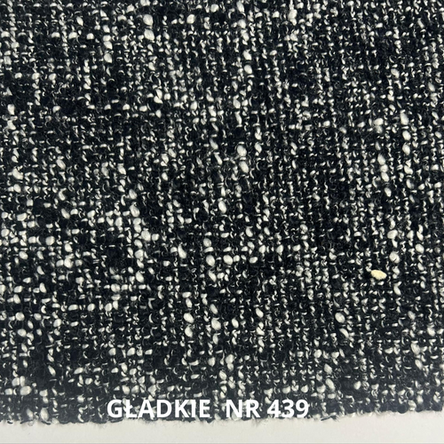 Czarno biała chanelka wełniana, nr 439