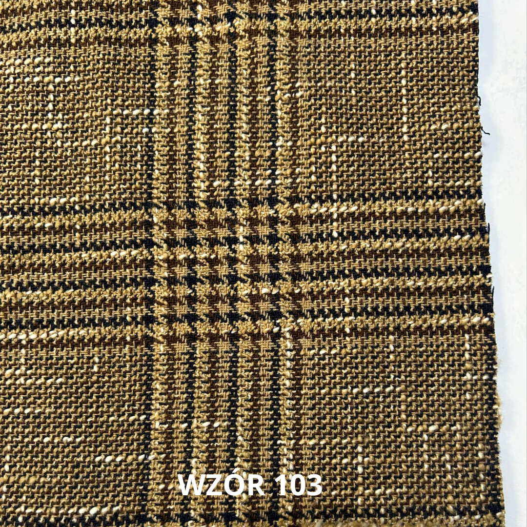 Tkanina w kratę, stroje historyczne, nr 103