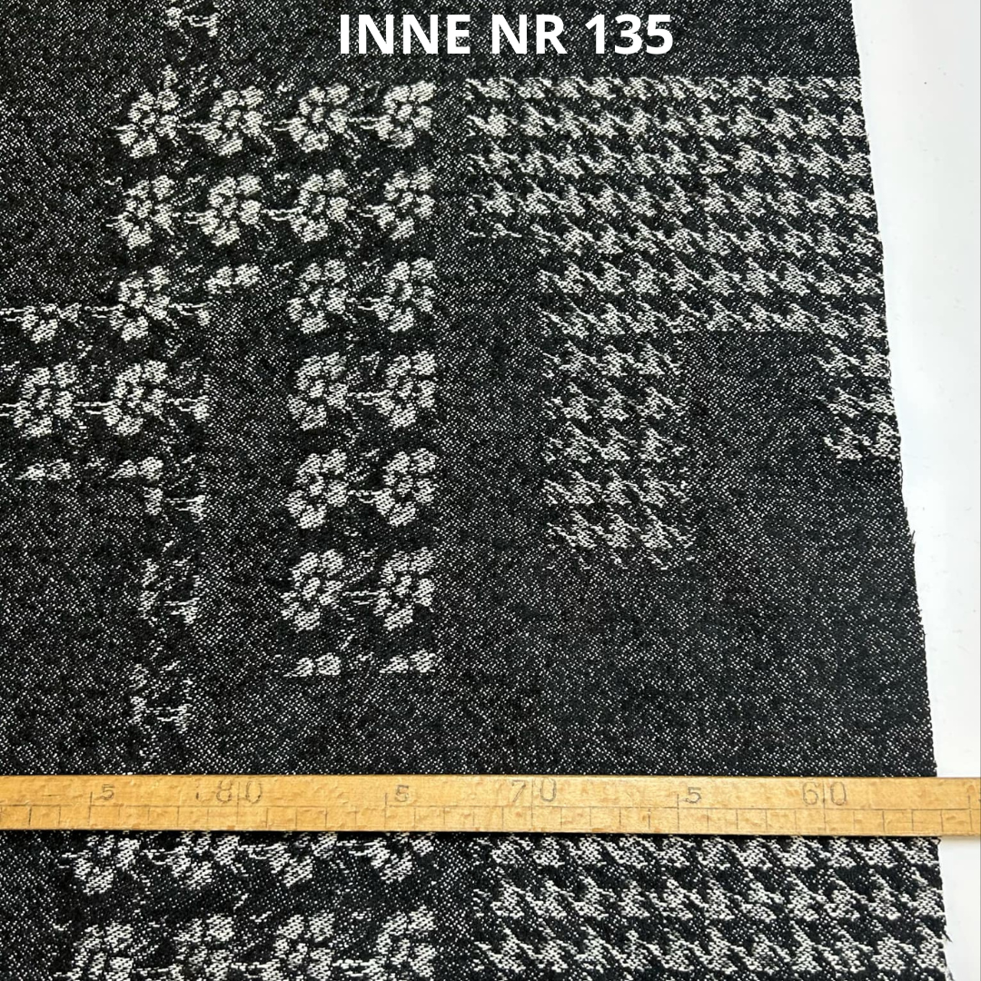 Szaro czarna tkanina, nr 135