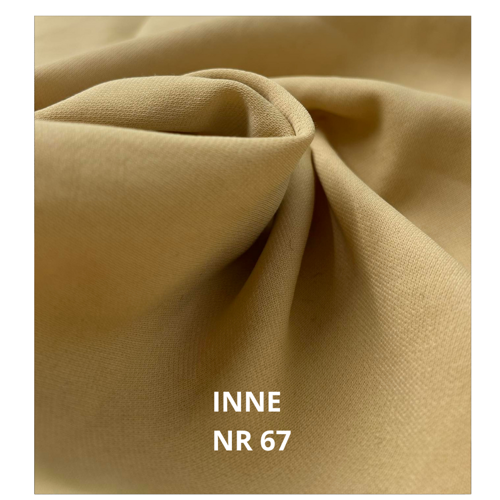 Żółta żorżeta ubraniowa nr 67