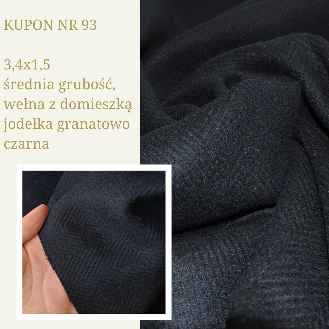 Kupon nr 93: 3,4m x 1,5m