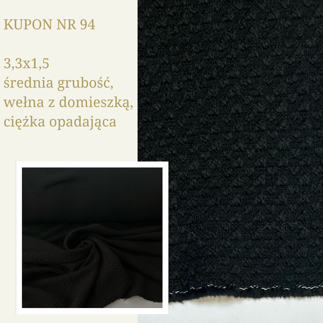 Kupon nr 94: 3,3m x 1,5m