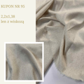 Kupon nr 95: 2,2m x 1,38m