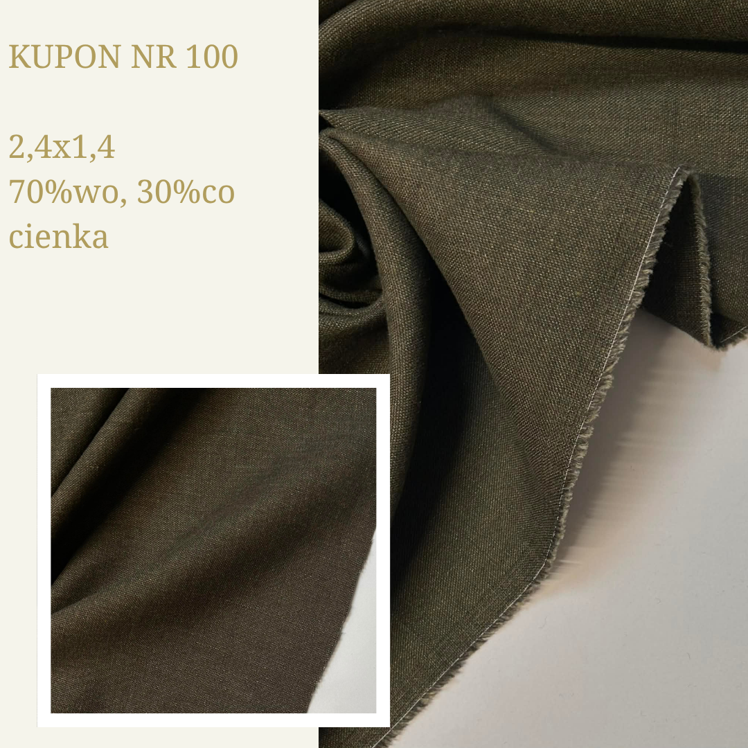 Kupon nr 100: 2,4 x 1,4
