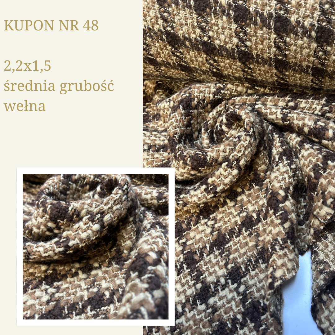 Kupon nr 48: 2,2m x 1,5m