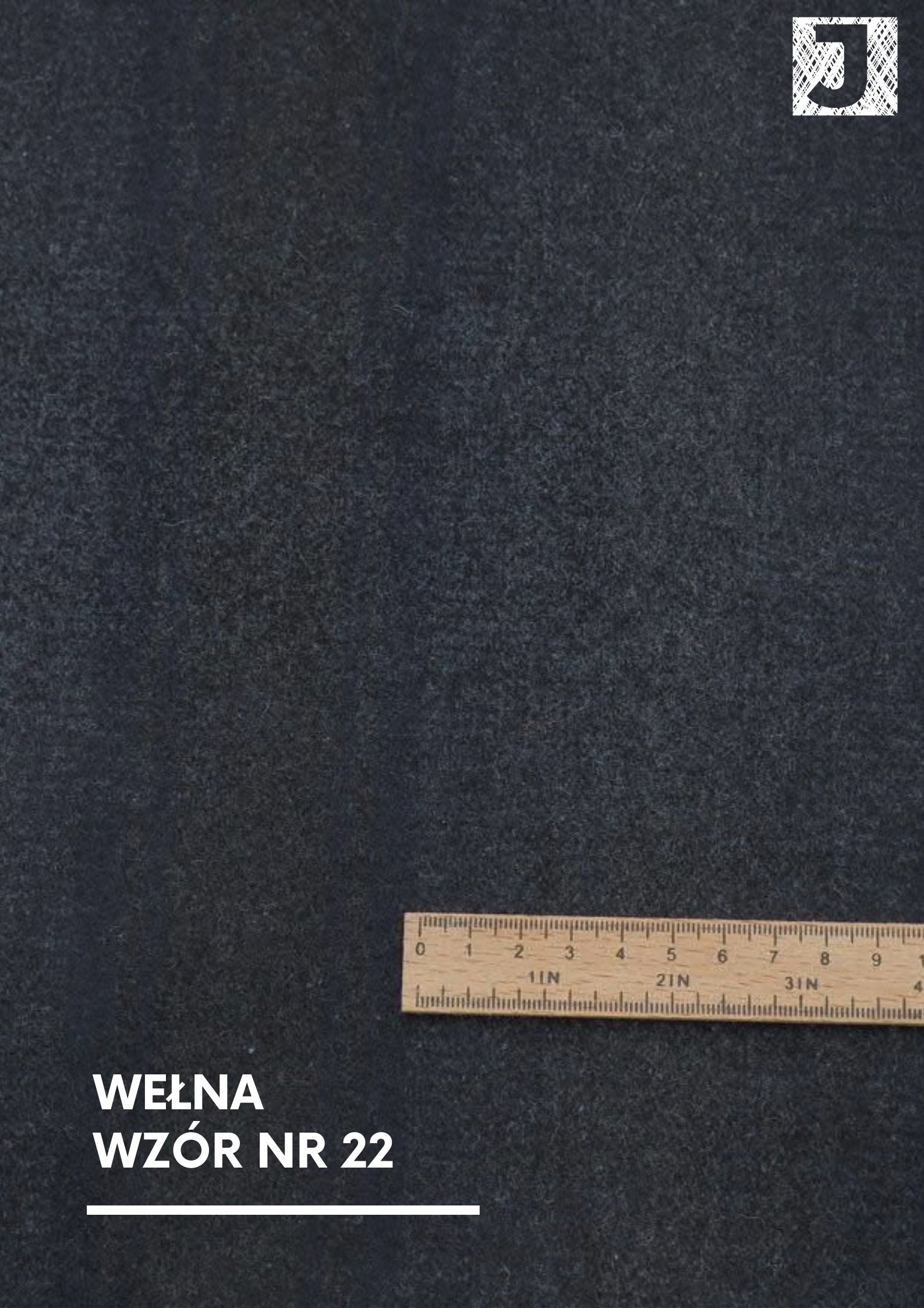 Wełna, tkanina pasy, stroje historyczne, nr 22
