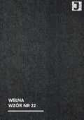 Wełna, tkanina pasy, stroje historyczne, nr 22
