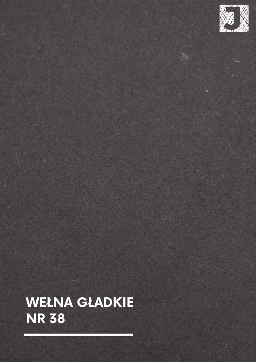 Szare wełniane sukno płaszczowe nr 38