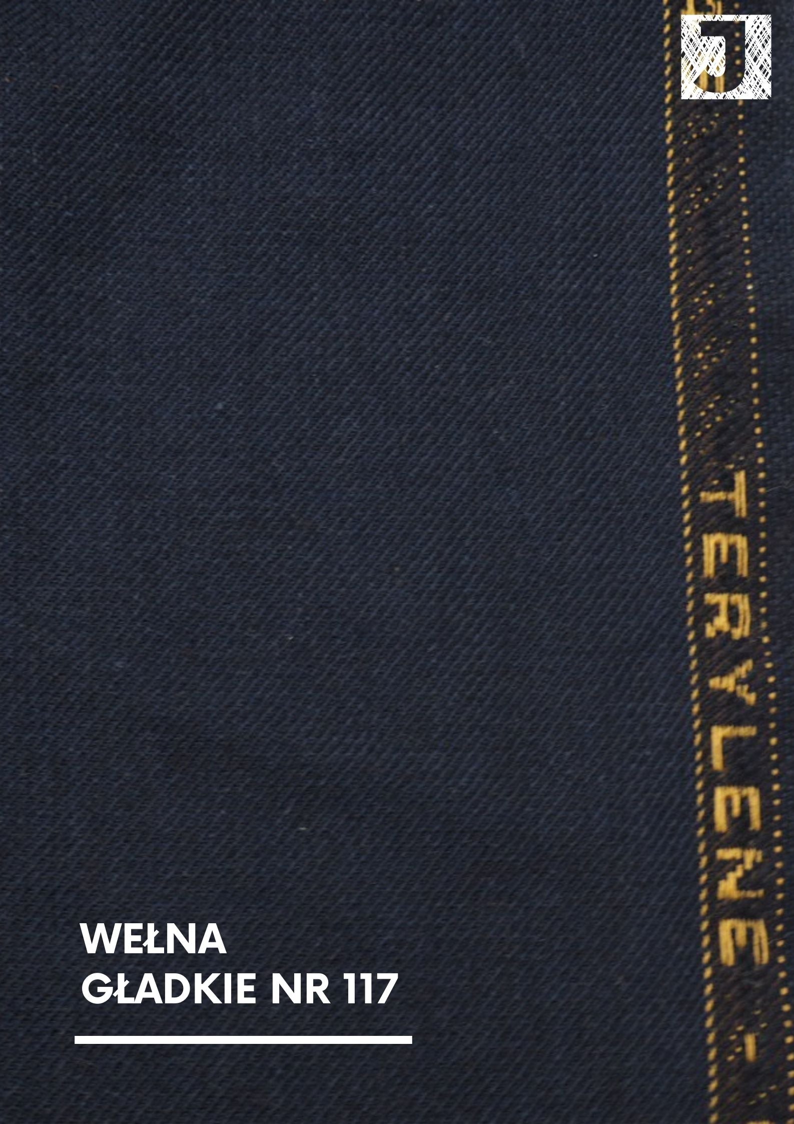 Tkanina terylene wełna, nr 117