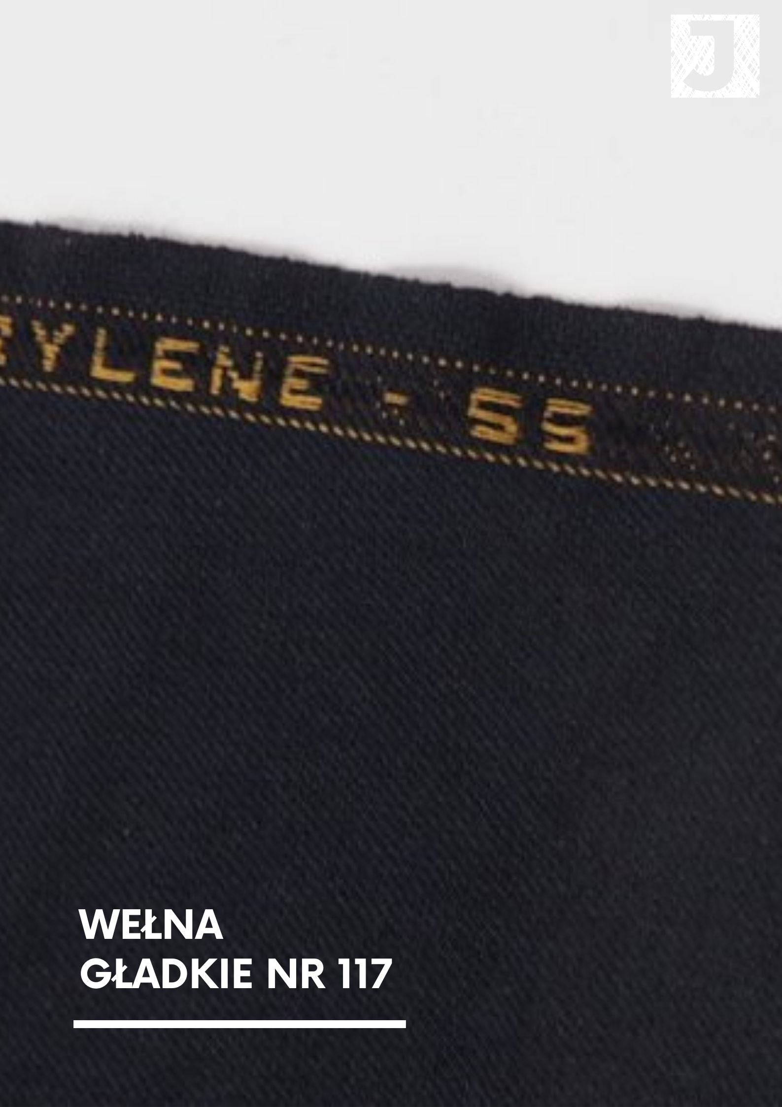 Tkanina terylene wełna, nr 117